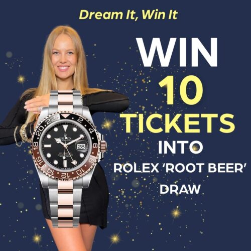10 entries into Rolex Root Beer – Low Odds